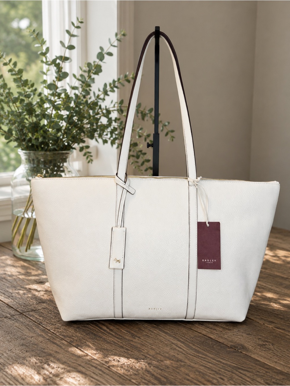 Radley London Lynton Close Pebbled Leather Tote